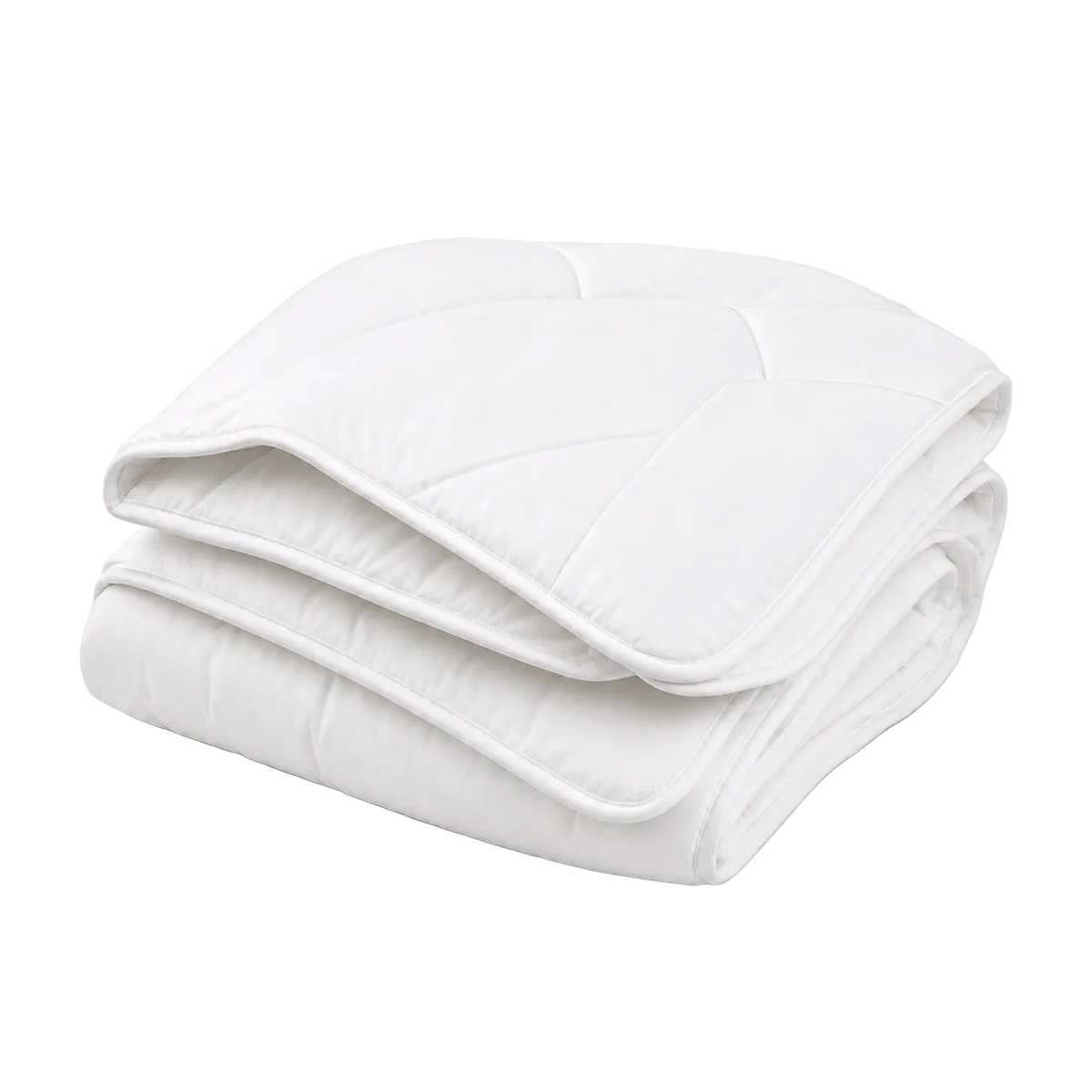 Opbouw van Katoenen dekbed Cotton Comfort: de lagen los van elkaar