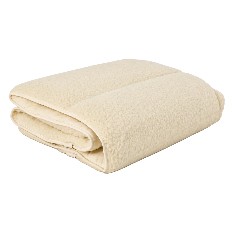 Wollen onderdeken Texels Comfort, gevouwen
