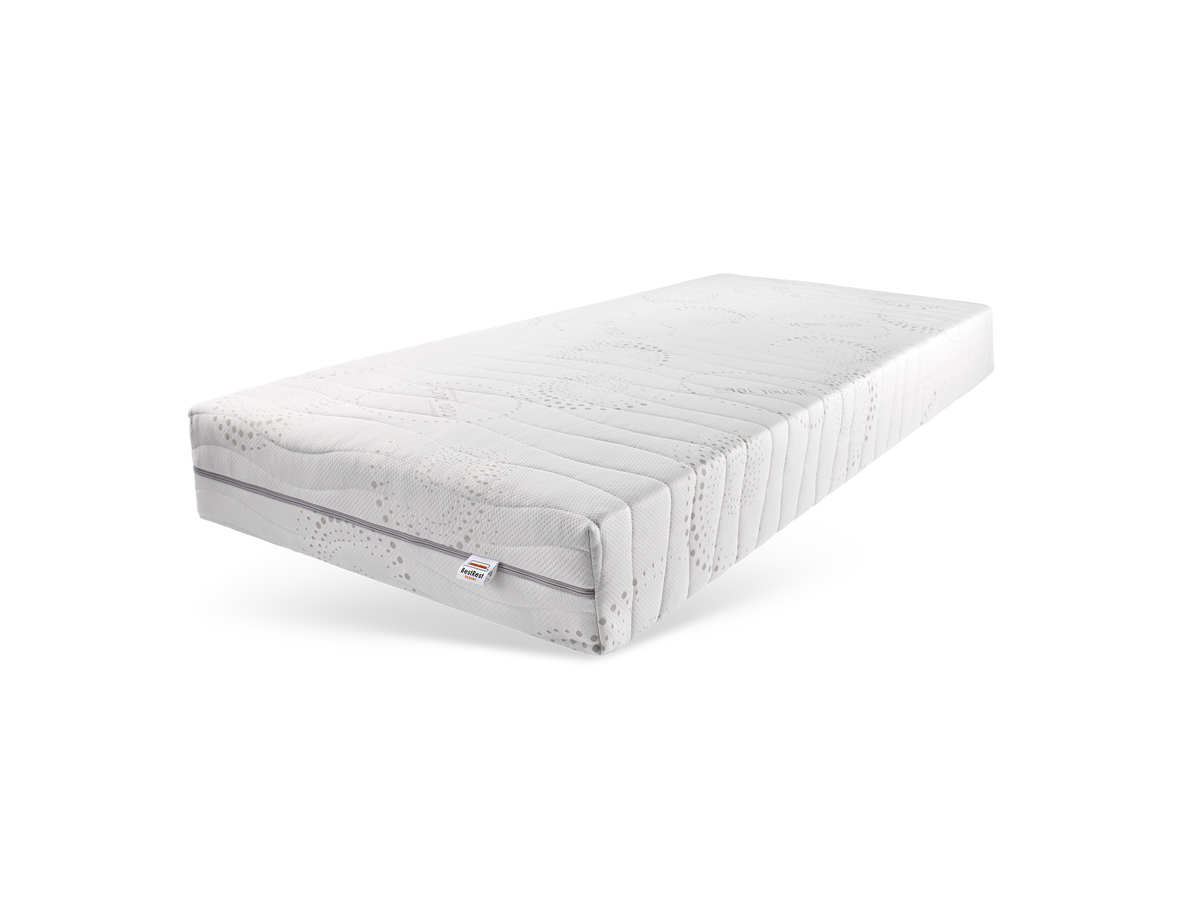 Cooltouch pocketveringmatras, schuin van boven