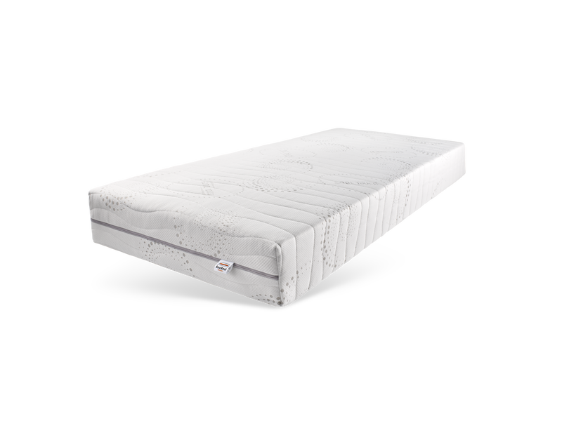 Cooltouch pocketveringmatras, schuin van boven